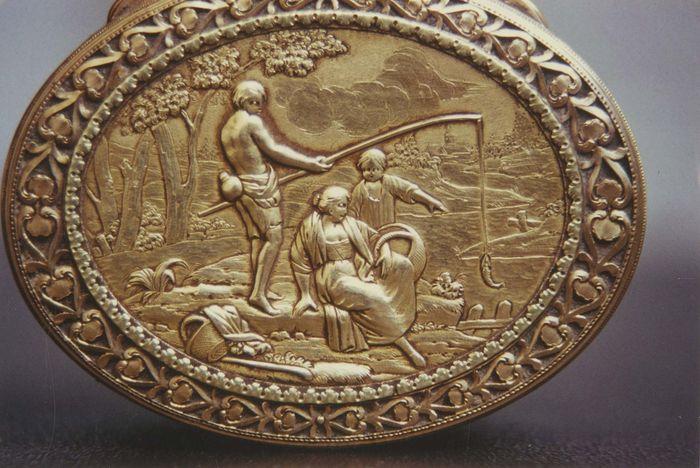 tabatière, détail - © Ministère de la Culture (France), Médiathèque du patrimoine et de la photographie (objets mobiliers), tous droits réservés