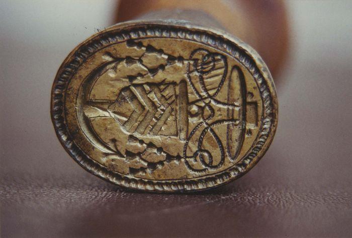 matrice de sceau de Richelieu, vue générale - © Ministère de la Culture (France), Médiathèque du patrimoine et de la photographie (objets mobiliers), tous droits réservés