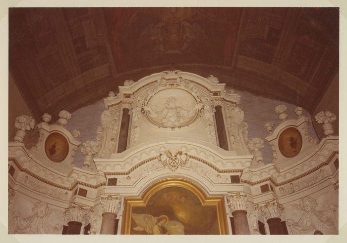 retable du maître-autel, vue partielle - © Ministère de la Culture (France), Médiathèque du patrimoine et de la photographie (objets mobiliers), tous droits réservés