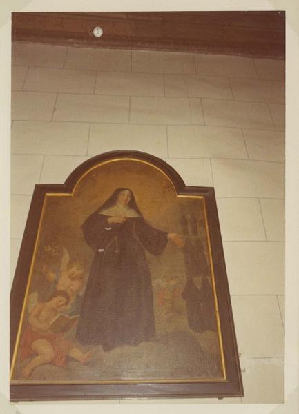 tableau : portait d'une ursuline, vue générale