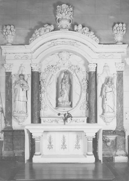 retable secondaire, vue générale - © Ministère de la Culture (France), Médiathèque du patrimoine et de la photographie (objets mobiliers), tous droits réservés