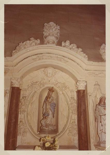 retable secondaire, vue partielle - © Ministère de la Culture (France), Médiathèque du patrimoine et de la photographie (objets mobiliers), tous droits réservés