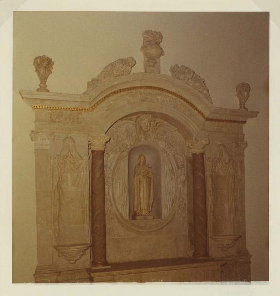 retable secondaire, vue générale