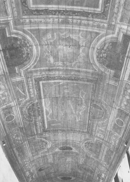 voûte lambrissée, vue partielle - © Ministère de la Culture (France), Médiathèque du patrimoine et de la photographie (objets mobiliers), tous droits réservés
