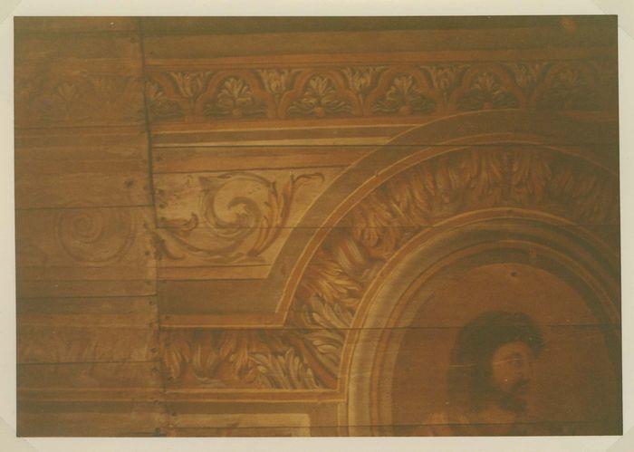 voûte lambrissée, détail