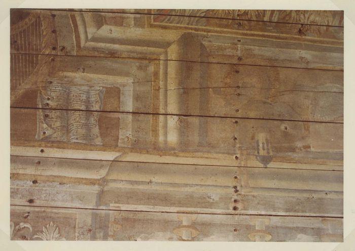 voûte lambrissée, détail