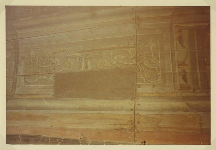 voûte lambrissée, détail