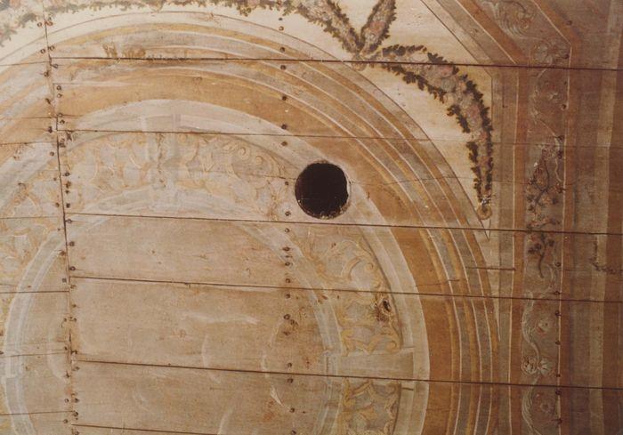 voûte lambrissée, détail