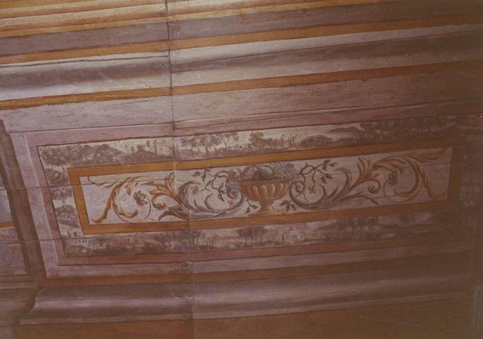voûte lambrissée, détail
