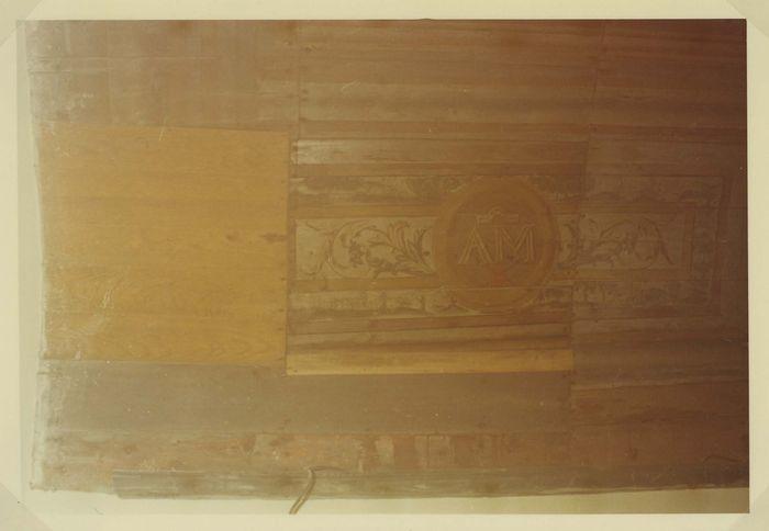 voûte lambrissée, détail