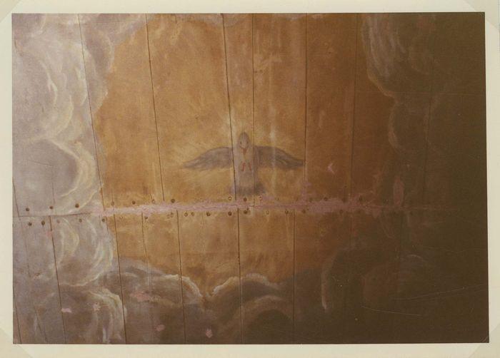 voûte lambrissée, détail