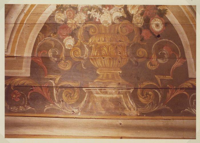 voûte lambrissée, détail
