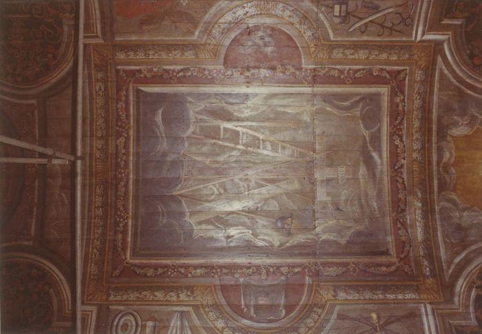 voûte lambrissée, détail