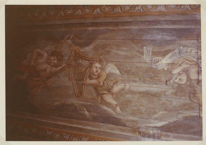 voûte lambrissée, détail