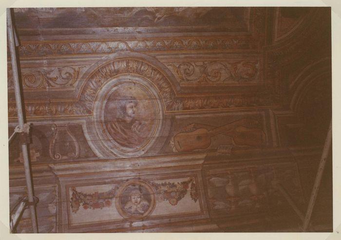 voûte lambrissée, détail