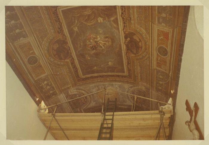voûte lambrissée, vue partielle - © Ministère de la Culture (France), Médiathèque du patrimoine et de la photographie (objets mobiliers), tous droits réservés