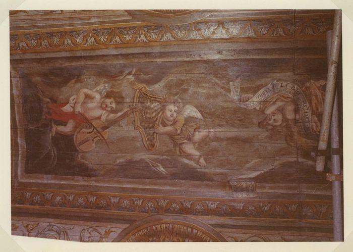 voûte lambrissée, détail