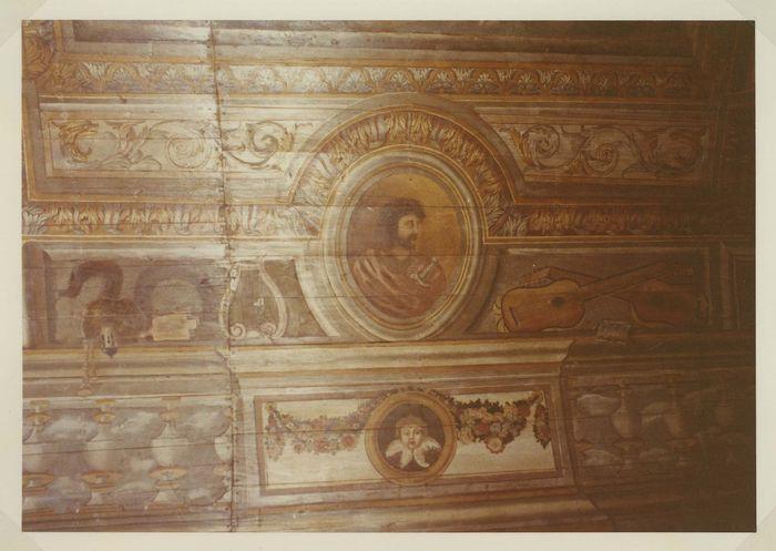 voûte lambrissée, détail