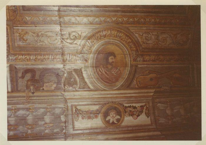 voûte lambrissée, détail