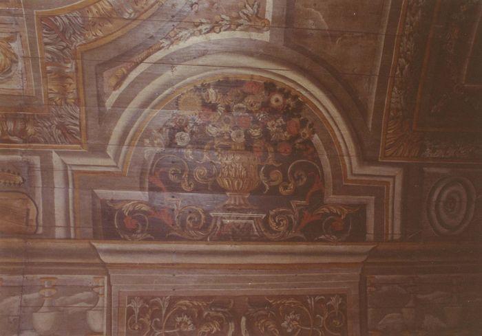 voûte lambrissée, détail