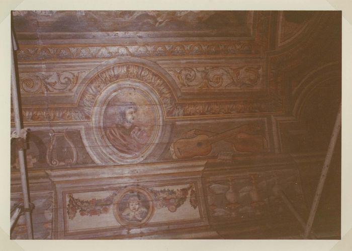 voûte lambrissée, détail