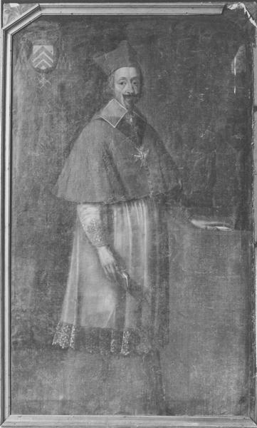 tableau : portrait du cardinal de Richelieu, vue générale