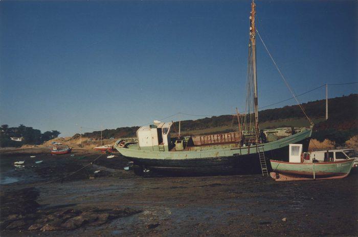 Bateau de charge (gabare) dit Fleur de Lampaul, vue générale