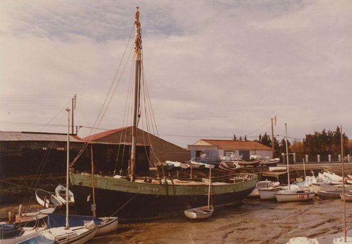 bateau de charge (gabare) dit Fleur de Lampaul, vue générale