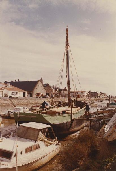 bateau de charge (gabare) dit Fleur de Lampaul, vue générale