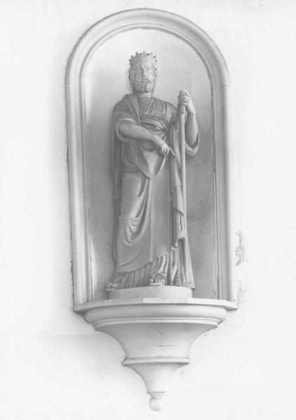 statue : Roi David (Le), vue générale - © Ministère de la Culture (France), Médiathèque du patrimoine et de la photographie (objets mobiliers), tous droits réservés