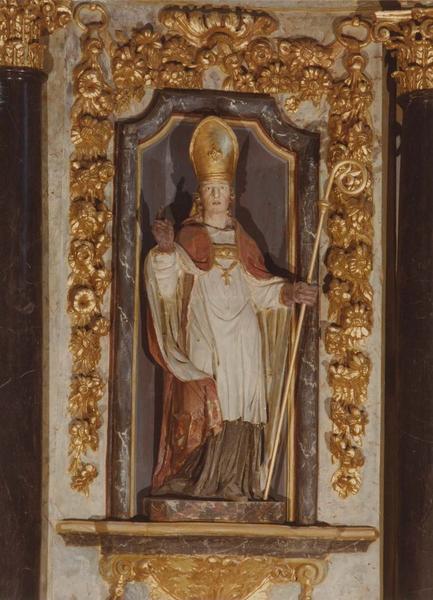 statue du retable du maître-autel, vue générale - © Ministère de la Culture (France), Médiathèque du patrimoine et de la photographie (objets mobiliers), tous droits réservés