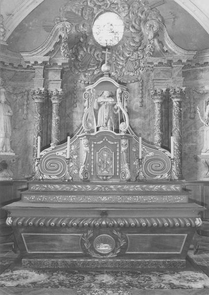 retable du maître-autel, vue générale - © Ministère de la Culture (France), Médiathèque du patrimoine et de la photographie (objets mobiliers), tous droits réservés
