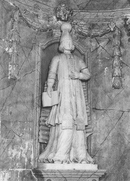 statue du retable du maître-autel, vue générale - © Ministère de la Culture (France), Médiathèque du patrimoine et de la photographie (objets mobiliers), tous droits réservés