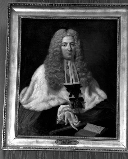 Peinture sur toile : Portrait de Théodore Baron (1686-1753)