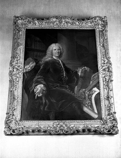 Peinture : Portrait de François Gigault de la Peyronie, 1e chirurgien de Louis XV