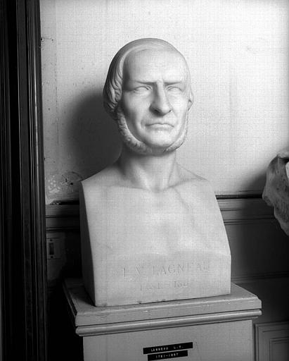 Sculpture : Buste de Louis Vivant Lagneau (1781-1867)