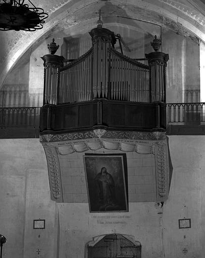 buffet d'orgue à rouleaux