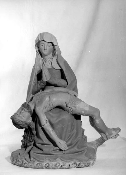 groupe sculpté : Vierge de Pitié