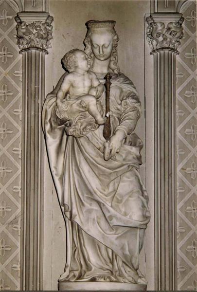 statue : Vierge à l'Enfant - © Ministère de la Culture (France), Médiathèque du patrimoine et de la photographie (objets mobiliers), tous droits réservés