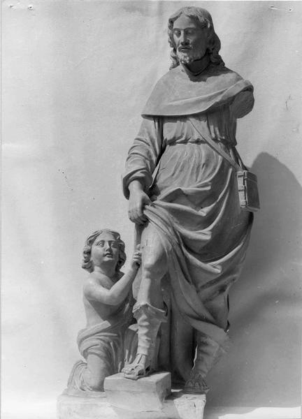 statue : saint Roch