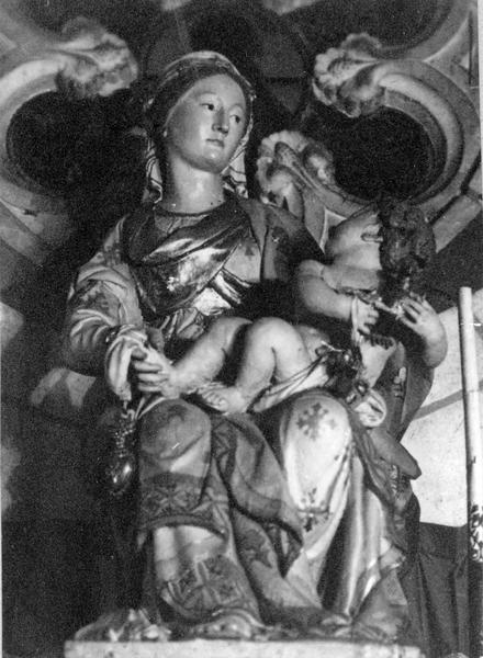 Statue : Vierge à l'Enfant