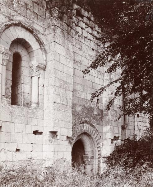 chapelle, flanc nord, vue partielle