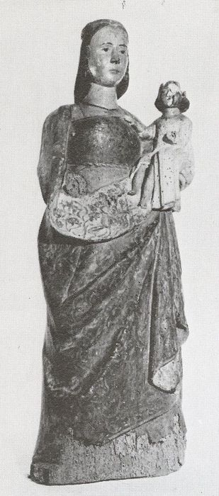 statue : Vierge à l'Enfant