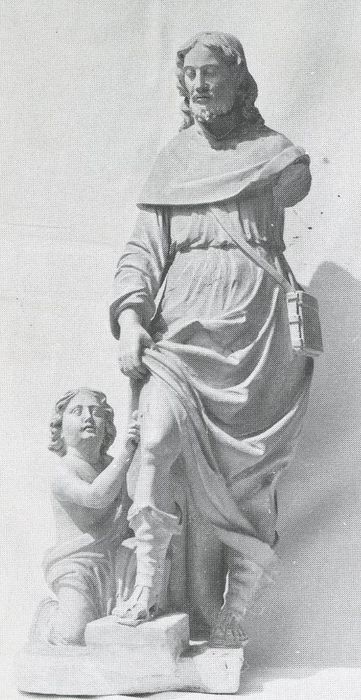 statue : saint Roch