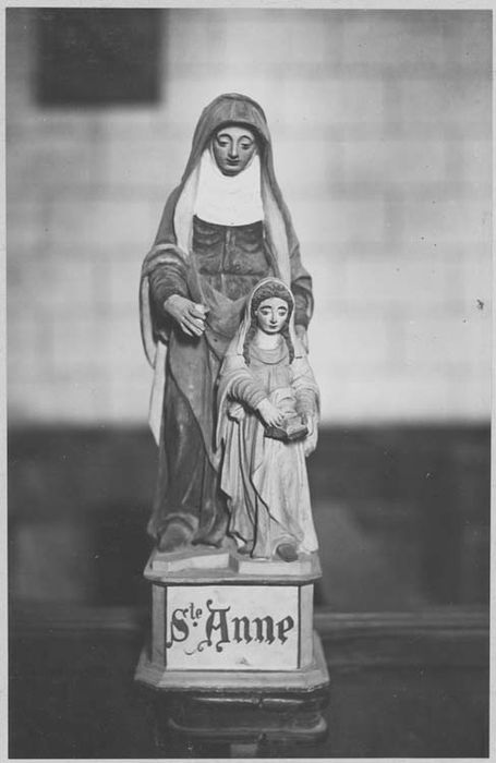 groupe sculpté : sainte Anne et la Vierge - © Ministère de la Culture (France), Médiathèque du patrimoine et de la photographie, diffusion GrandPalaisRmn Photo
