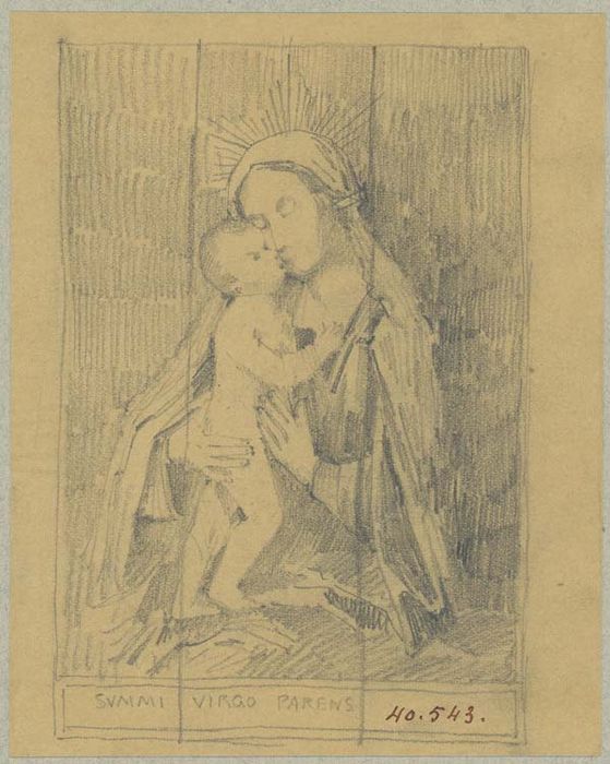 tableau : Vierge à l'Enfant dite Notre-Dame de Recouvrance