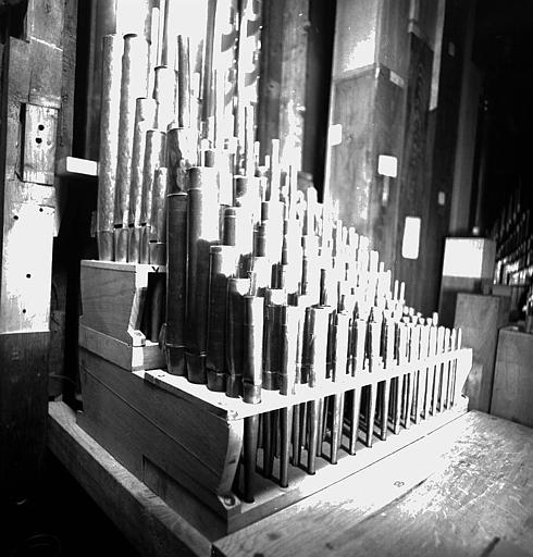 Orgue : Cornet du grand orgue et cornet du récit en avant