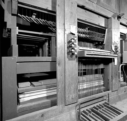 Orgue : Ensemble de la mécanique