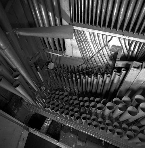 Orgue : Ensemble de la tuyauterie