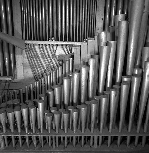 Orgue : Tampon de la laye, tuyauterie